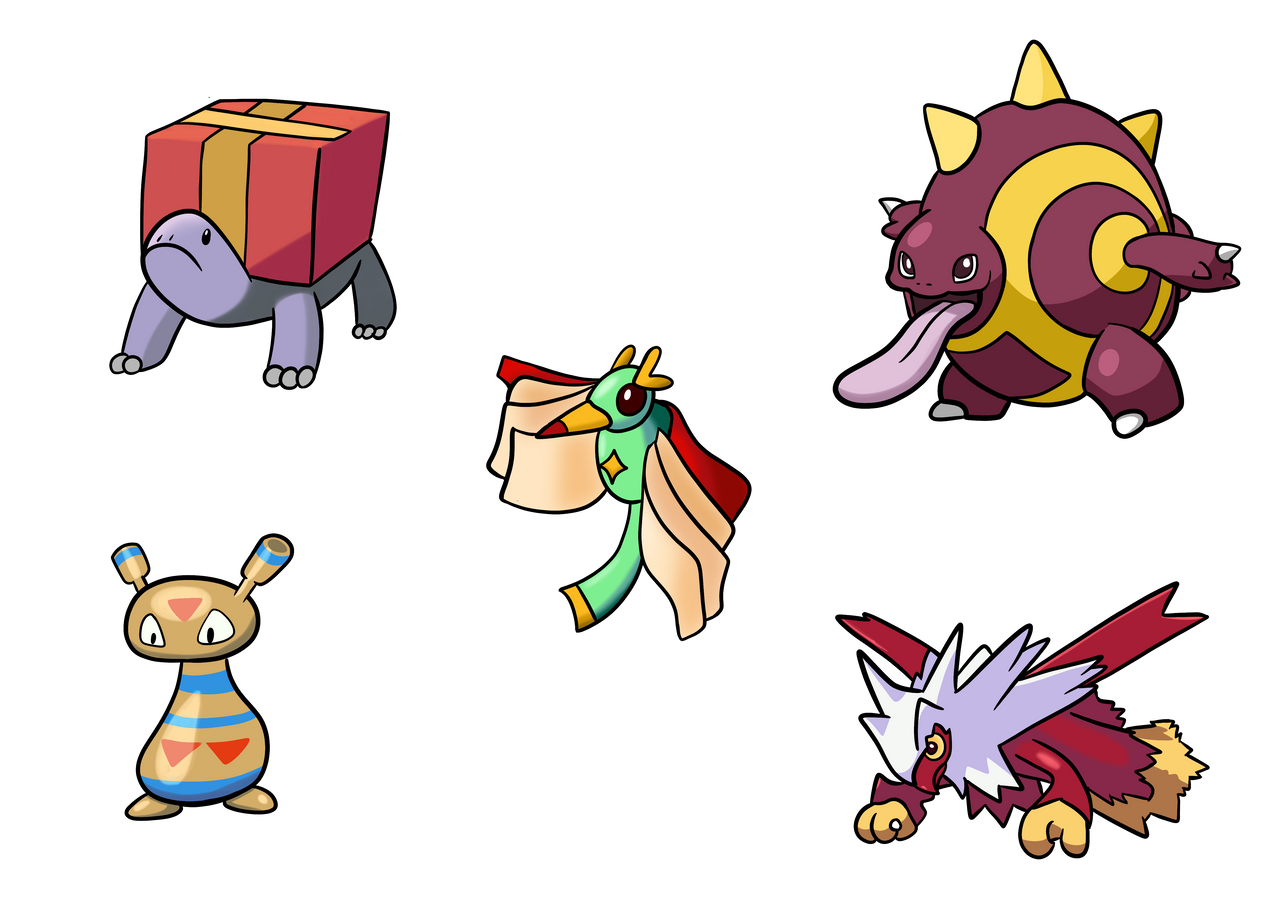 Beta Pokemon - Gen 3 and 4 by TheTeapotTanuki on DeviantArt
