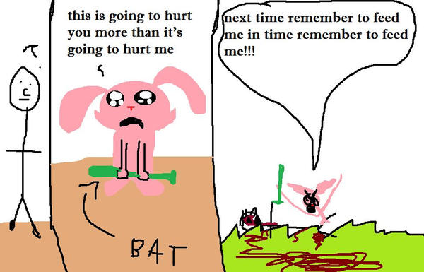 Killer Rabbits Deviantart killer bunny by WOOERNESS on DeviantArt