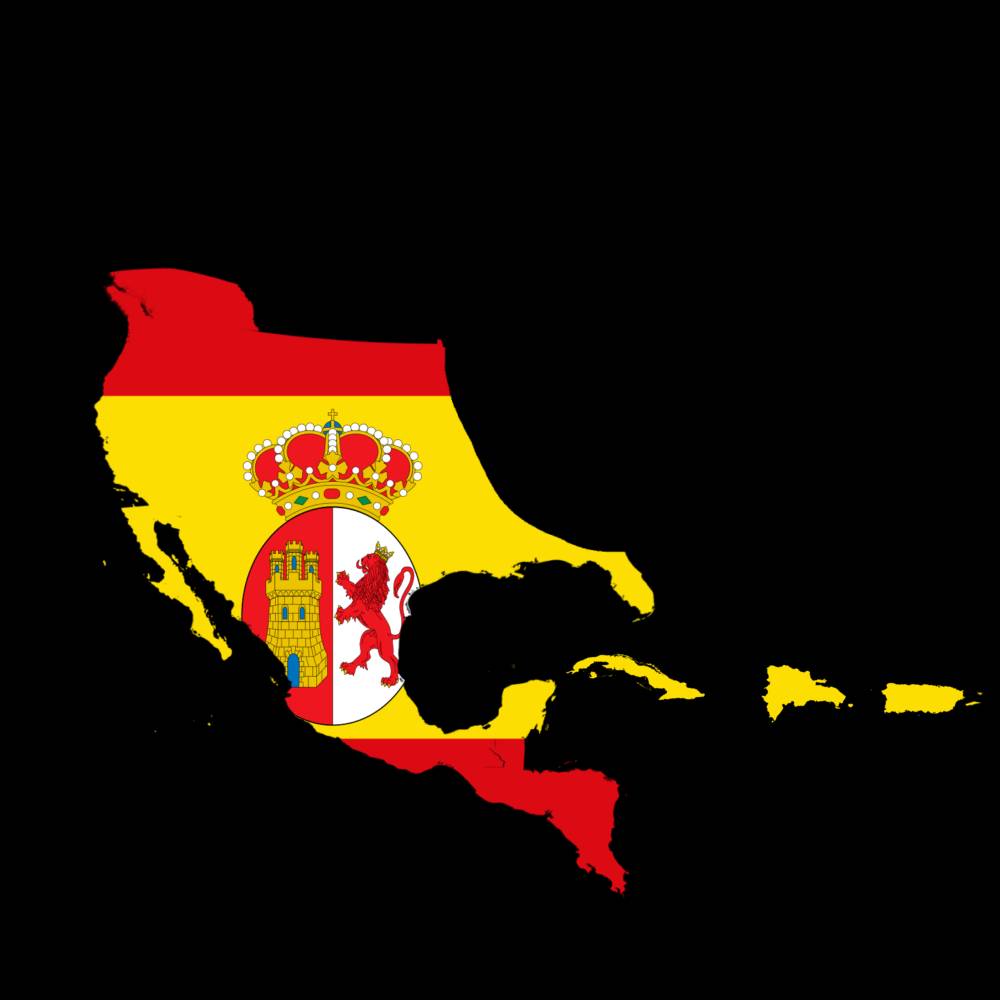 Flag Map Of New Spain By DanielTubeIsBack On DeviantArt flag-map-of-new-spain-by-danieltubeisback-on-deviantart