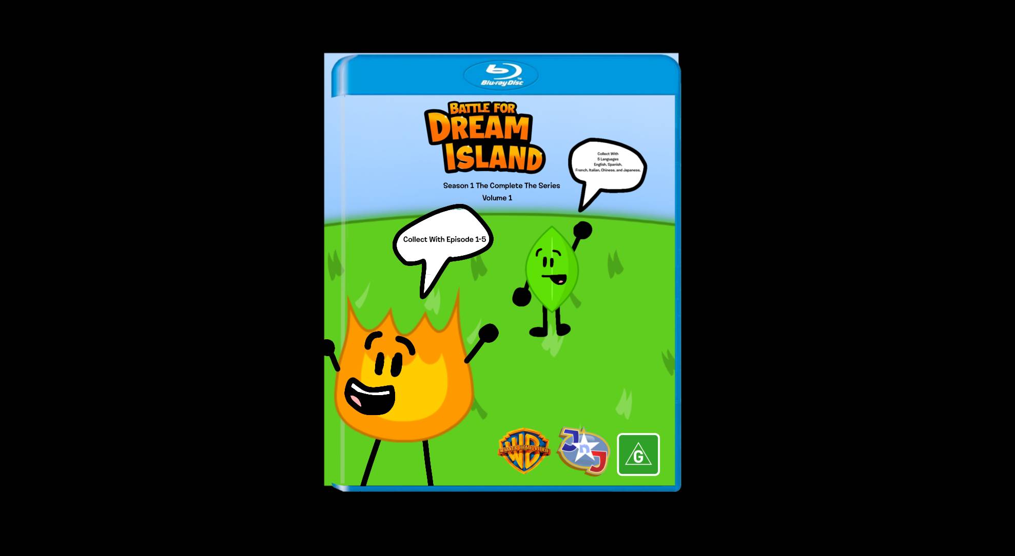 Bfdi Box Set BFDI Season 1 Complete The Series Volume 1 DVD by DanielTubeIsBack on ...
