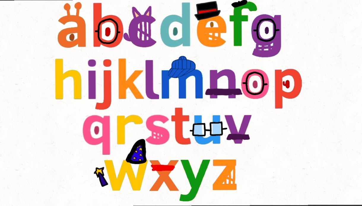 TVOKids Letters (But With Original Colors) by DanielTubeIsBack on ...