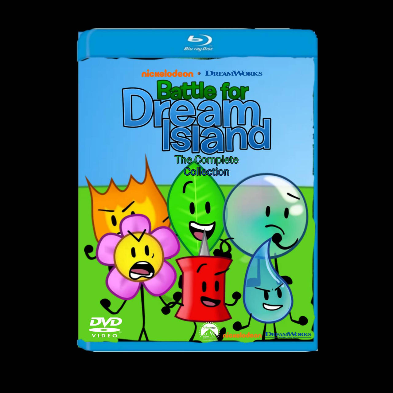 Bfdi Box Set BFDI DVD Cover (My Nick and DreamWorks AU) by DanielTubeIsBack on ...
