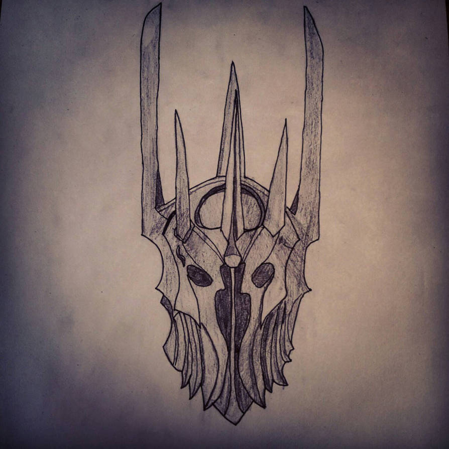 Sauron helmet by Krashnag on DeviantArt