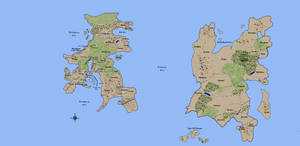 Drenai Series Map Expanded