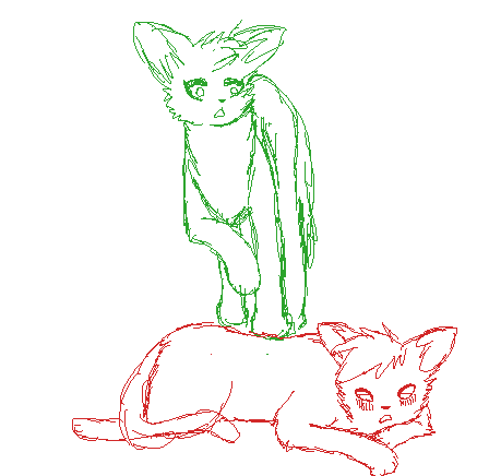 i just remembered i can't draw cats