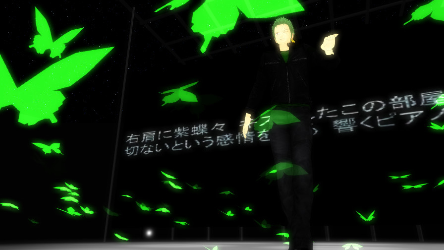 Zoro - Butterfly On Your Right Shoulder - MMD