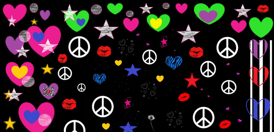 Love And Peace Wallpaper by DerianDavid on DeviantArt