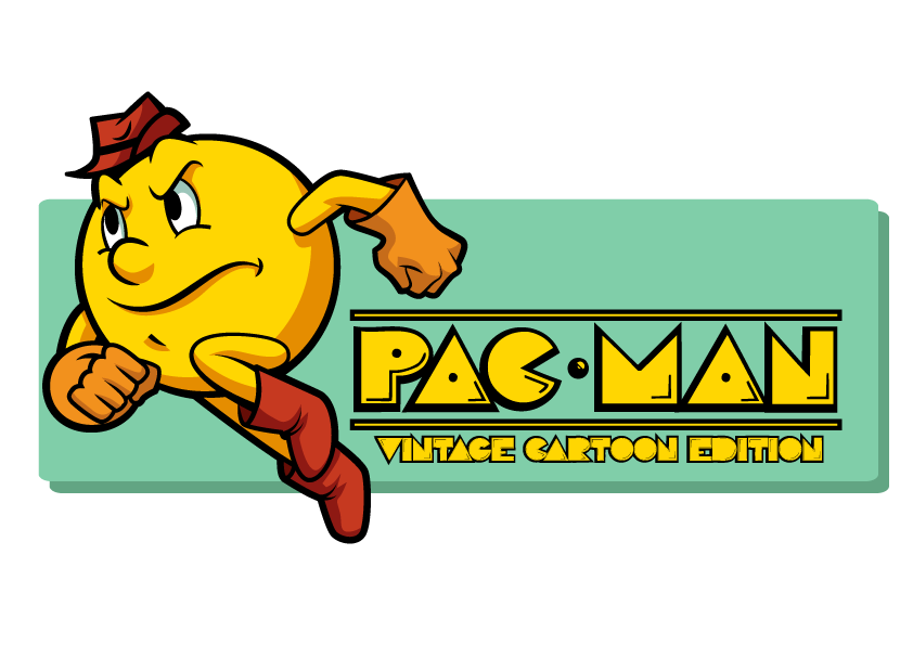 pac man  vintage cartoon edition