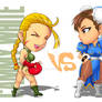 cute Chunli vs  cammy