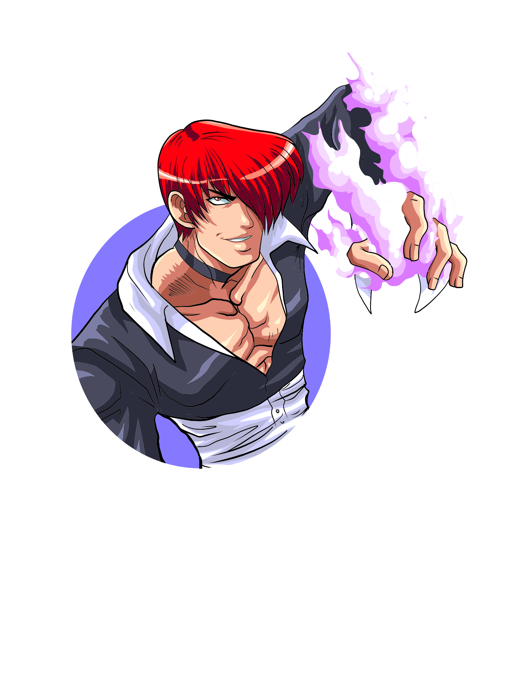 IORI YAGAMI - Iori Yagami - Sticker