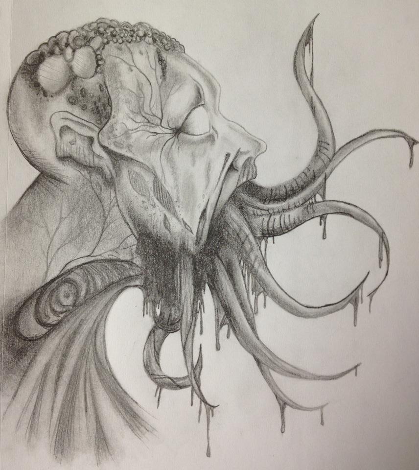 Tentacle Mouth Zombie Finished