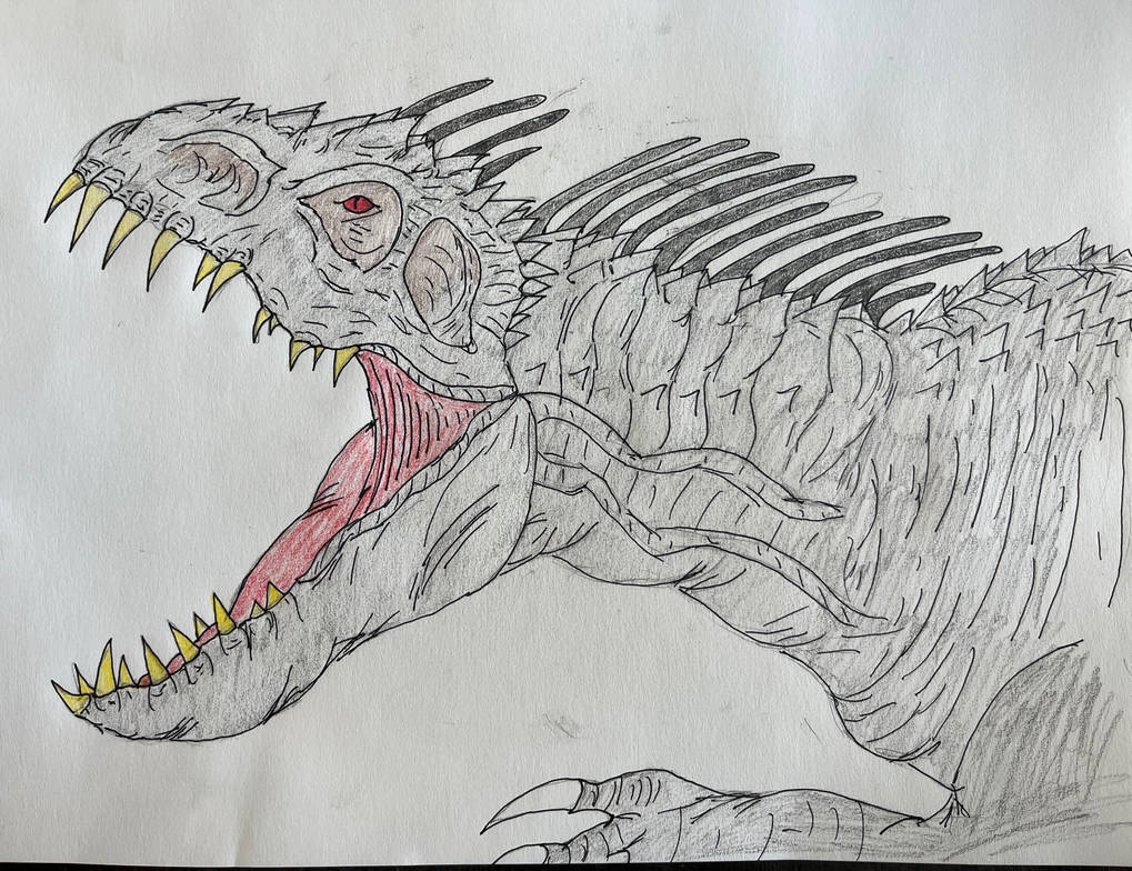Indominous Rex Complete By Amp87 On DeviantArt