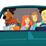 Scooby Doo and the Road Rovers Cel