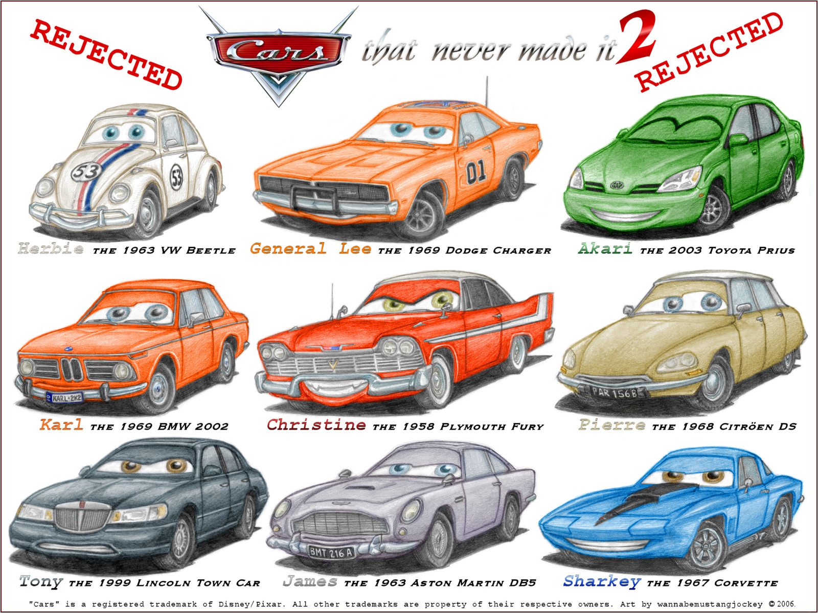 CARS that never made it 2 by wannabemustangjockey on DeviantArt