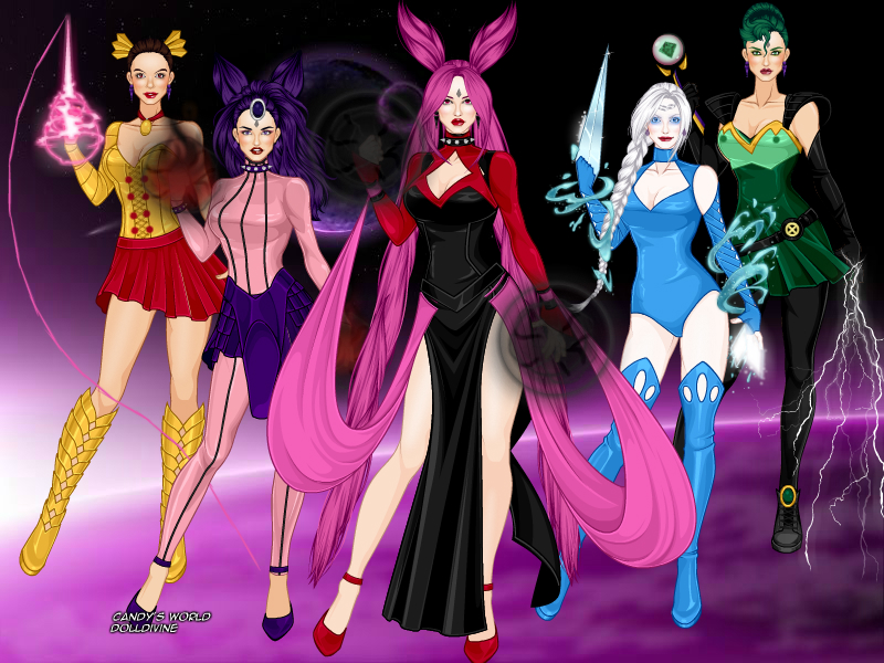 X-Girl-Sailor Moon Wicked Lady's Army