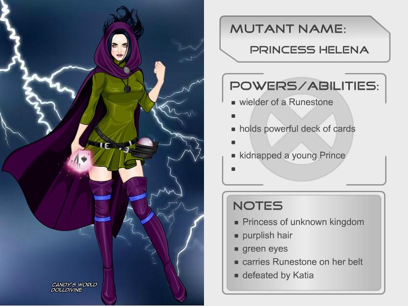 X-Girl - Lost Kingdoms Princess Helena stats by autumnrose83 on DeviantArt
