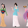 Mulan Wardrobe in Goddess Scene