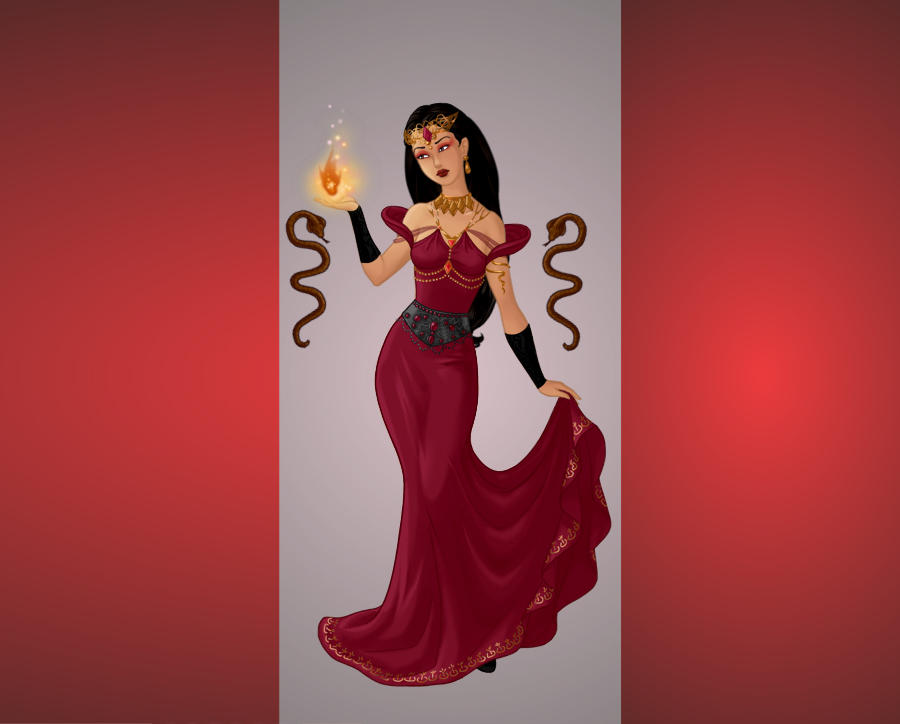 Female Nasro Goddess - Nasira by autumnrose83 on DeviantArt