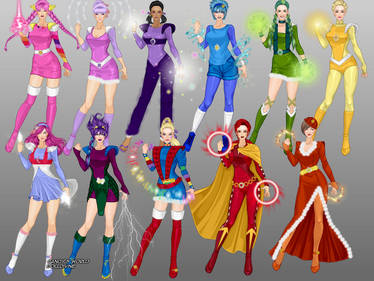 X-Girl - Rainbow Brite Power Group