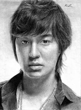 Lee Min Ho Drawing