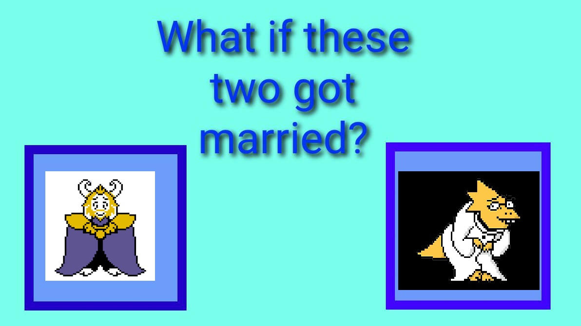 What If King Asgore Married Alphys by LoopedPuddle on DeviantArt