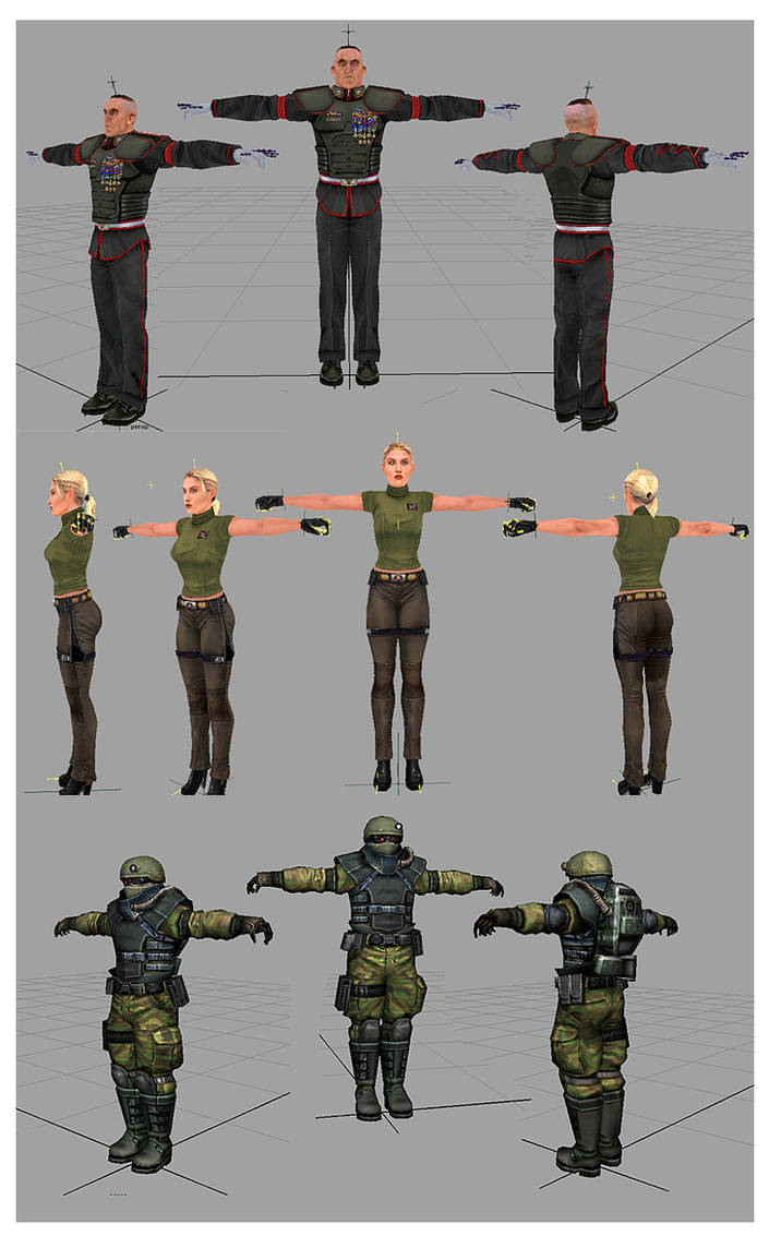 Example of Psi ops models by Dozogovi on DeviantArt