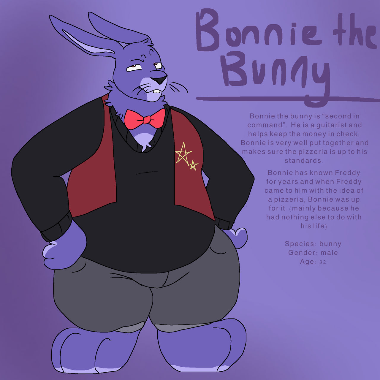 Bonnie The Bunny By Tennalover69 On DeviantArt bonnie-the-bunny-by-tennalover69-on-deviantart
