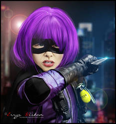 Hit Girl Painting