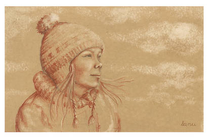 cloudy winter day