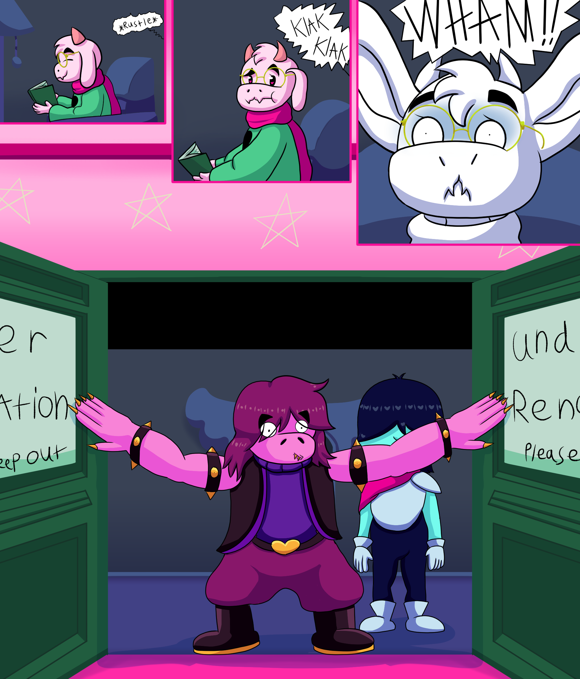 Ralsei Discovered (1) by Blerdenfundle on DeviantArt