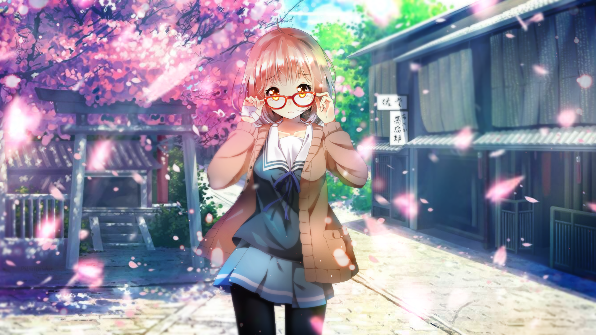 Kyoukai no kanata (Render #4) REUPLOAD by iEmelien on DeviantArt