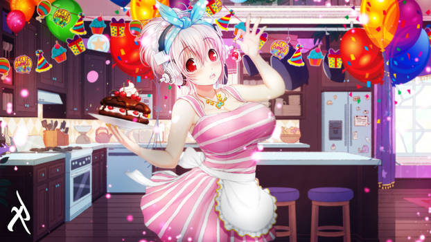 Super Sonico Happy Birthday