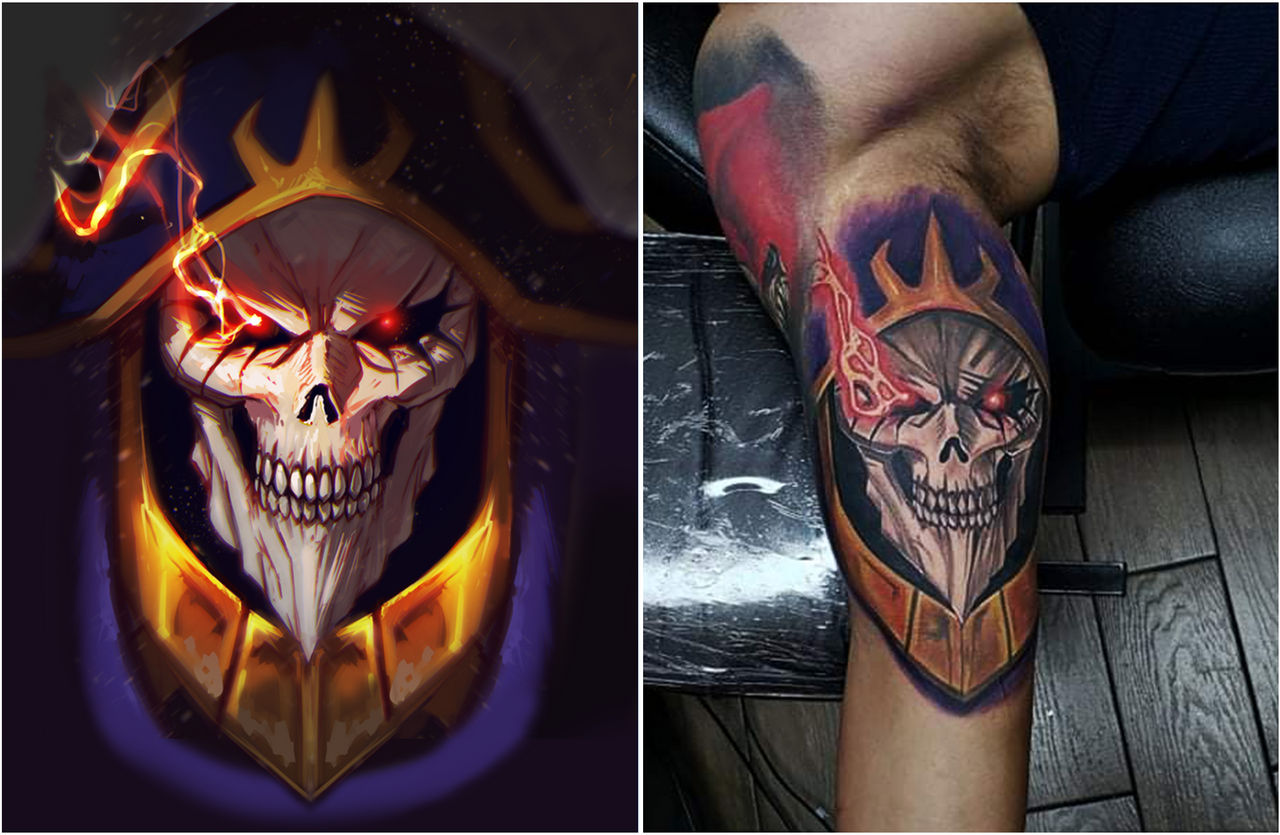 Overlord TATTOO by PiBeTrAiDoR on DeviantArt