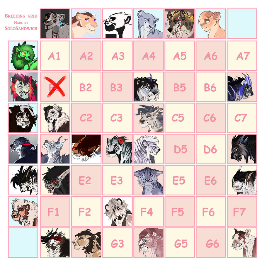 Deathlayer Breeding Chart Breeding chart#2|OPEN by Disperso-15 on DeviantArt