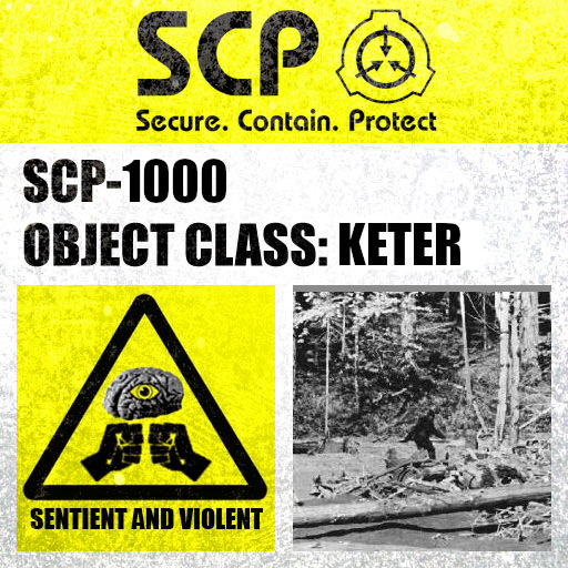 SCP-1000 Warning Label by RoomyLEGO123 on DeviantArt