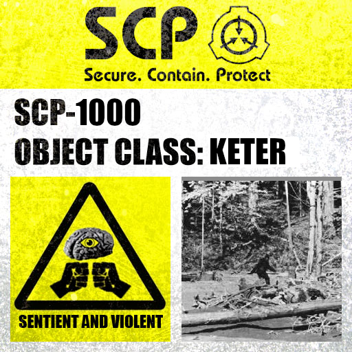 SCP-1000 - Bigfoot, SCP Foundation