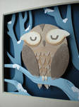 Wintry Owl by tracyblank
