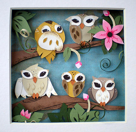 Springtime Owls by tracyblank