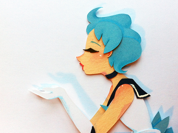 Paper Sneak Peek: Sailor Mercury