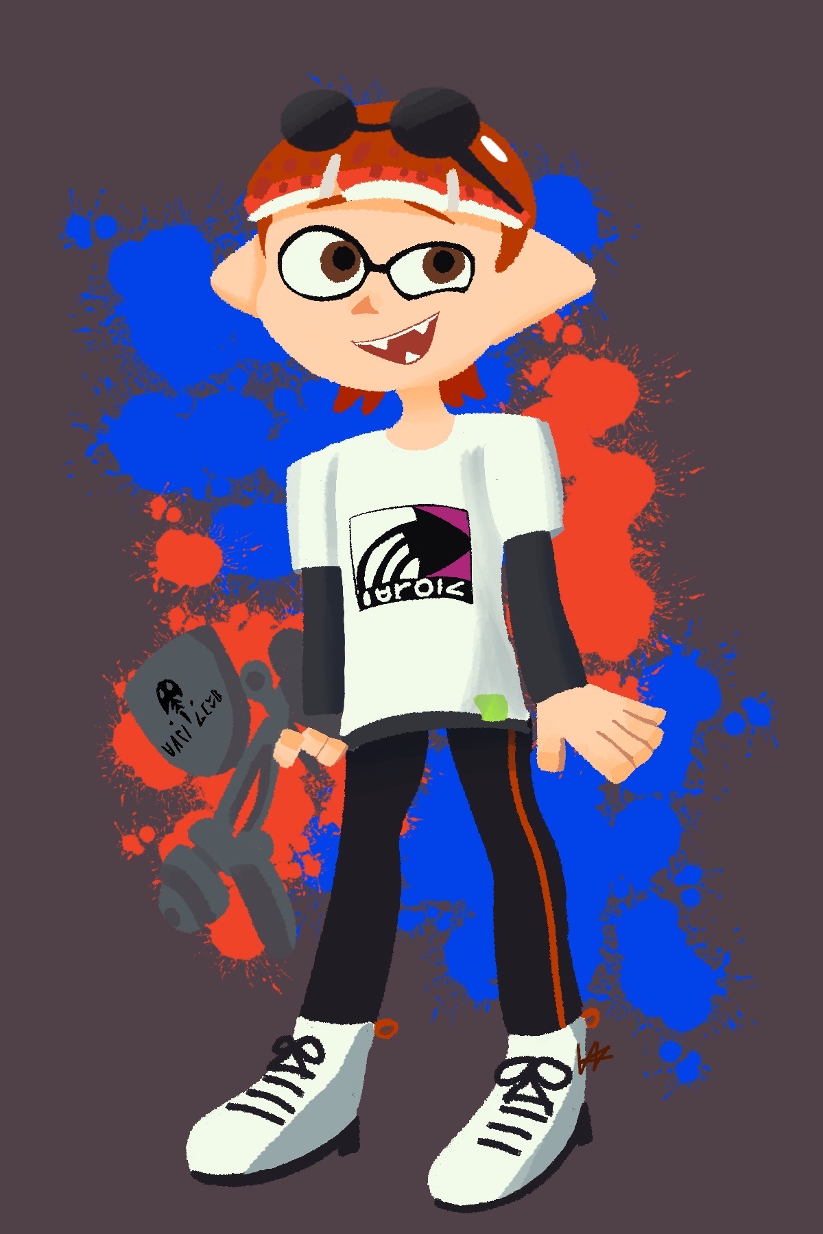 Splatoon style!! by ViciousV1per on DeviantArt