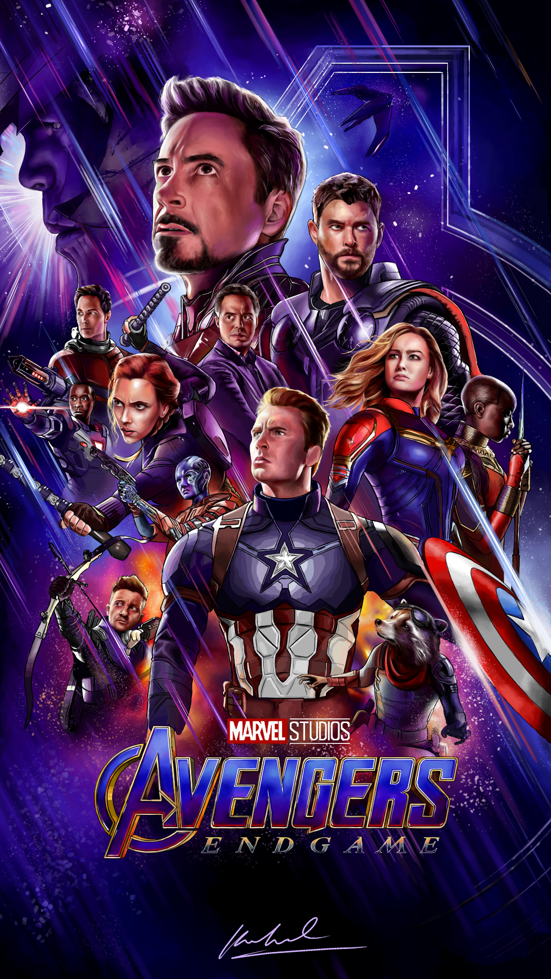 Avengers Endgame Poster by  on  @DeviantArt