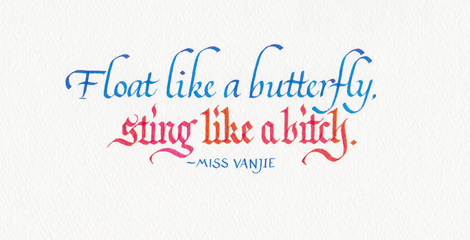 Miss Vanjie - Float Like a Butterfly