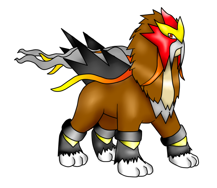 Mega Entei by MattindronCat on DeviantArt
