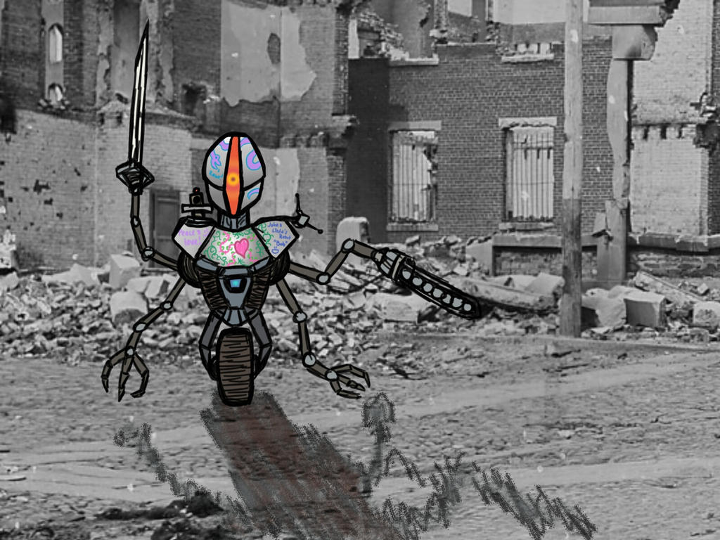 Sharpy R64 Robot Sharpie by gokunion on DeviantArt