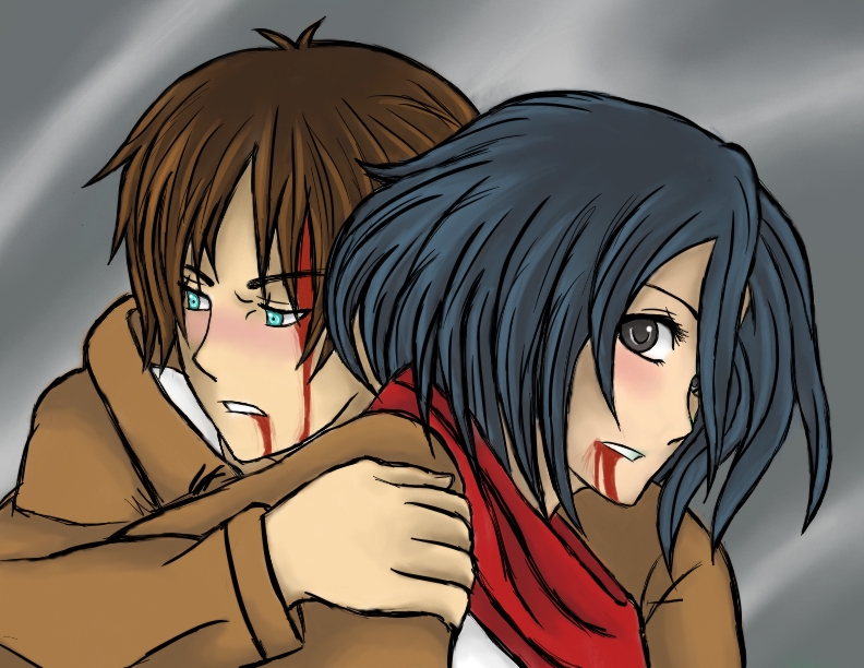 Eren x Mikasa - I want to protect you Mikasa