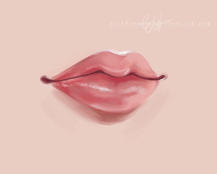 Practicing lips