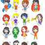 Percy Jackson Chibis