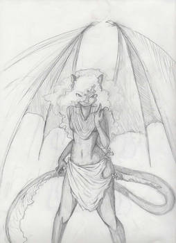 Vulon - The Dragon Lady of the Mountain