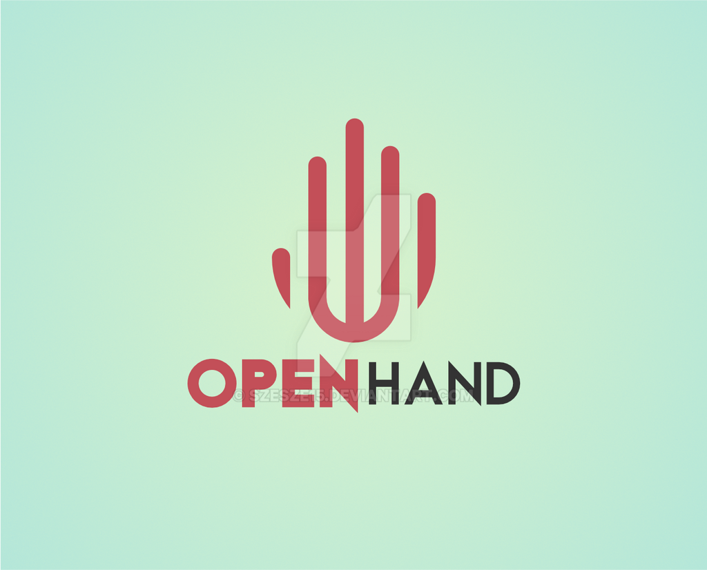 Open hand logo