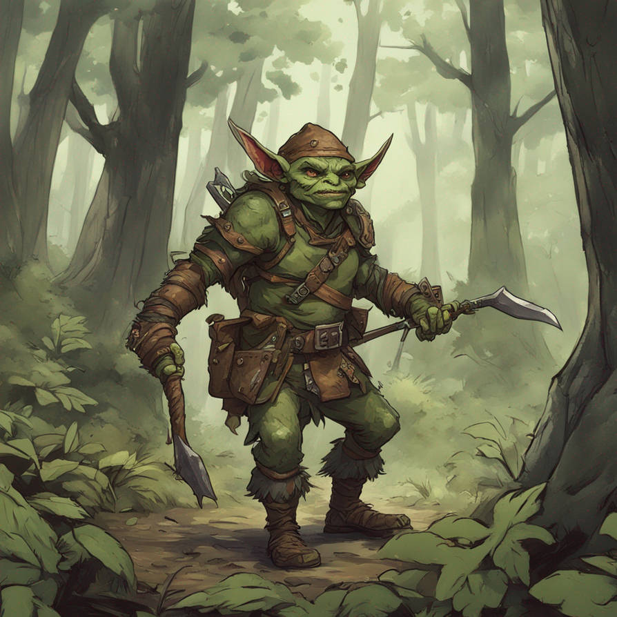 Hobgoblin Ranger Goblin Ranger In The Forest by RobertTheBarry on DeviantArt